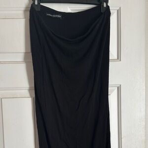 Naked Wardrobe Classic Black Pencil Skirt